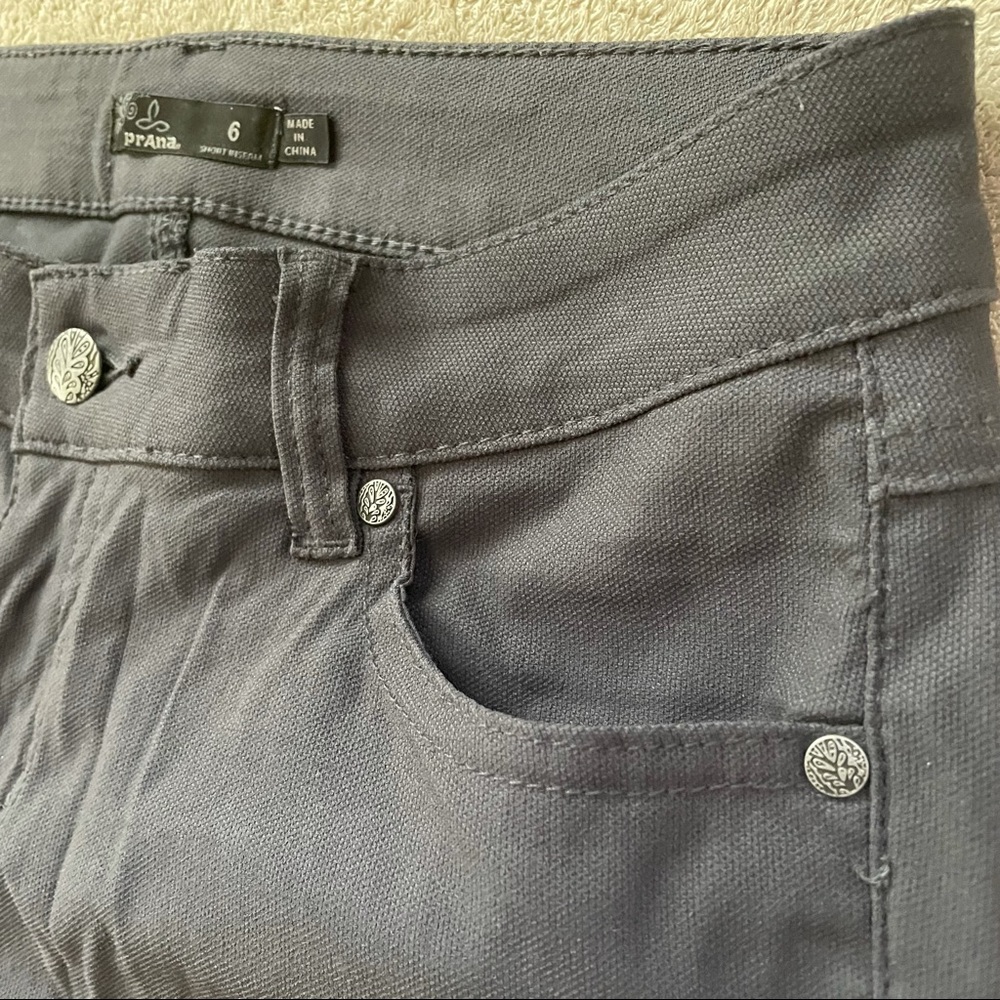 Prana Brenna skinny moto pants (coal)